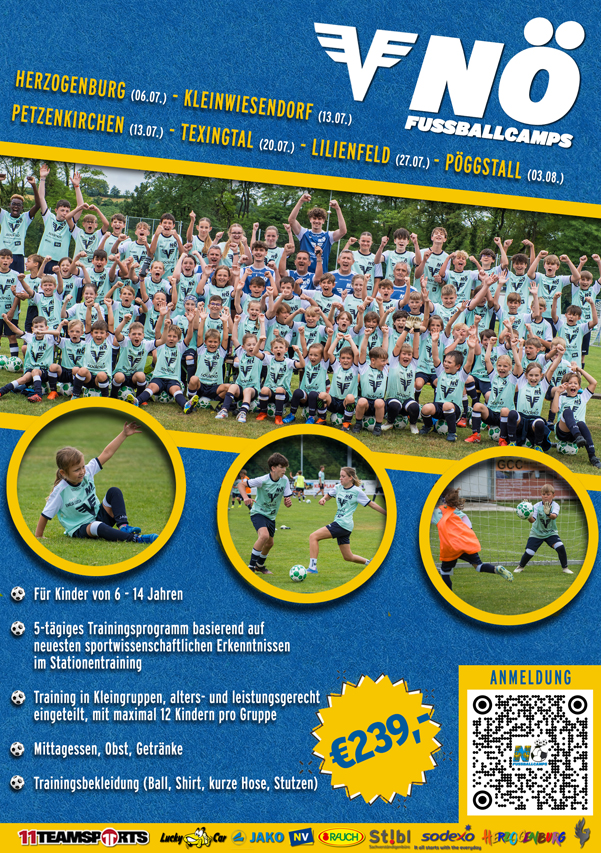 NÖ Fussballcamps 2026